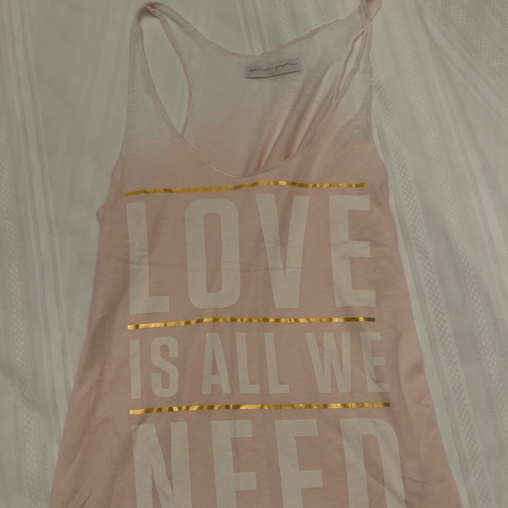 Spiritual gangster love is all we need tank